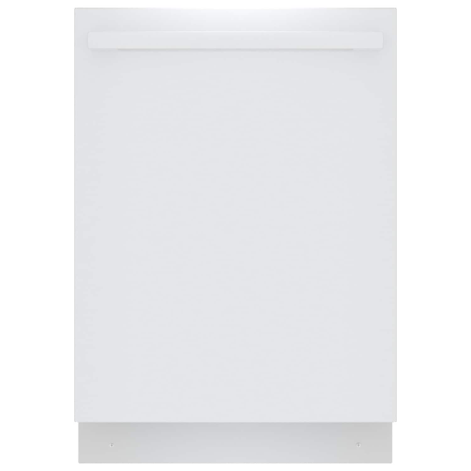 Bosch 800 Series 24 in. Top Control Smart Dishwasher with 42 dBa Sound Level, 3rd-Rack & CrystalDry - White, White, hires