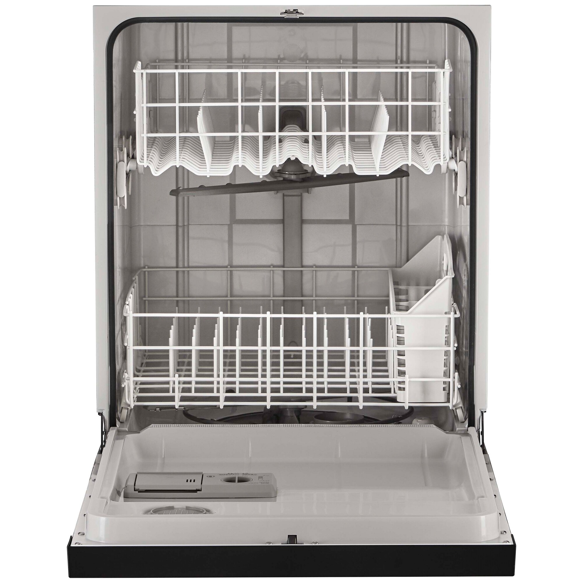 Whirlpool 24 in. Front Control Dishwasher with 59 dBa Sound Level & Pocket - Stainless Steel, Stainless Steel, hires
