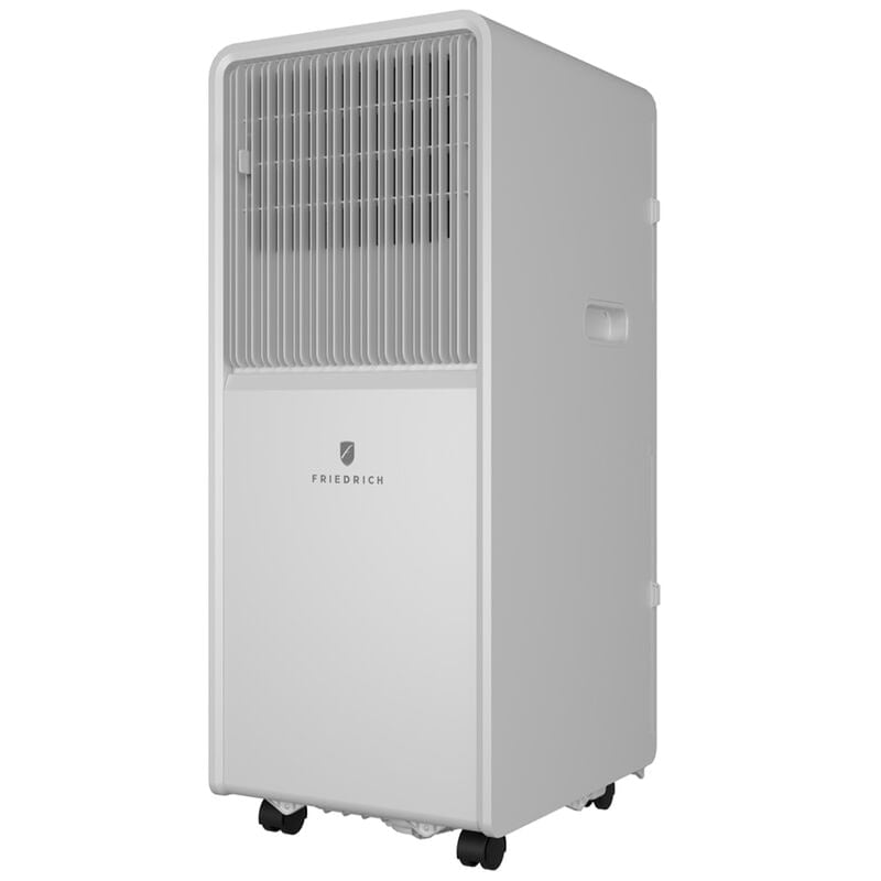 Friedrich ZoneAire Compact Series Single-Hose 8,000 BTU 115V Smart Portable Air Conditioner with 2 Fan Speeds, Remote Control - White, , hires