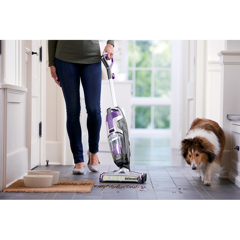 Bissell CrossWave Pet Pro Wet/Dry Multi-Surface Vacuum - Titanium With Grapevine Purple and Sparkle Silver, , hires
