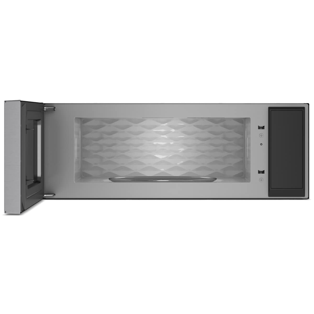 KitchenAid 30 in. 1.1 cu. ft. 1000W Low Profile Smart Over-the-Range Microwave with 600 CFM & Sensor Cooking - Fingerprint Resistant Stainless, , hires