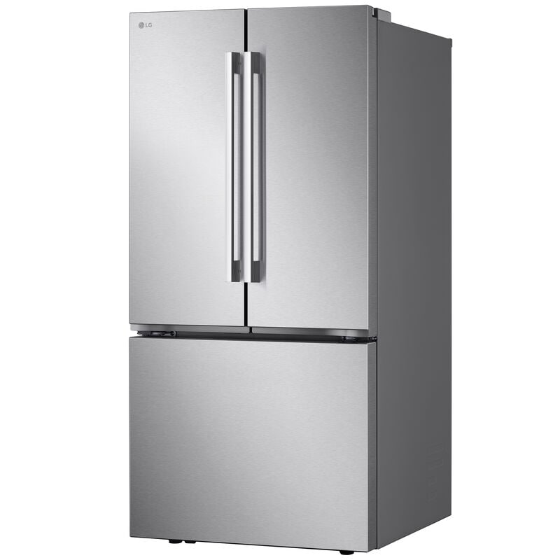 LG 33 in. 25.1 cu. ft. Smart French Door Refrigerator with Ice Maker - PrintProof Stainless Steel, , hires