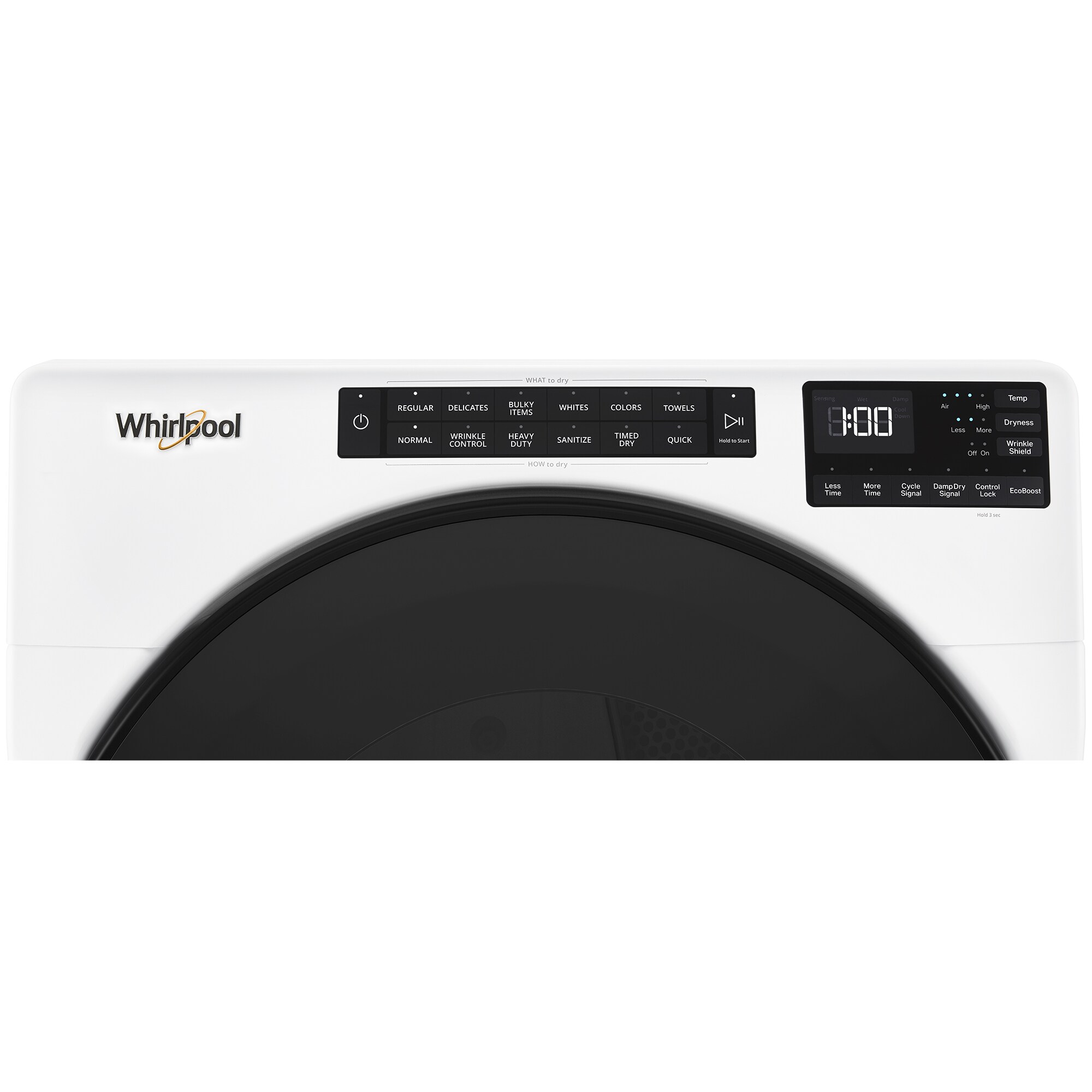 Whirlpool 27 in. 7.4 cu. ft. Stackable Electric Dryer with 36 Dryer