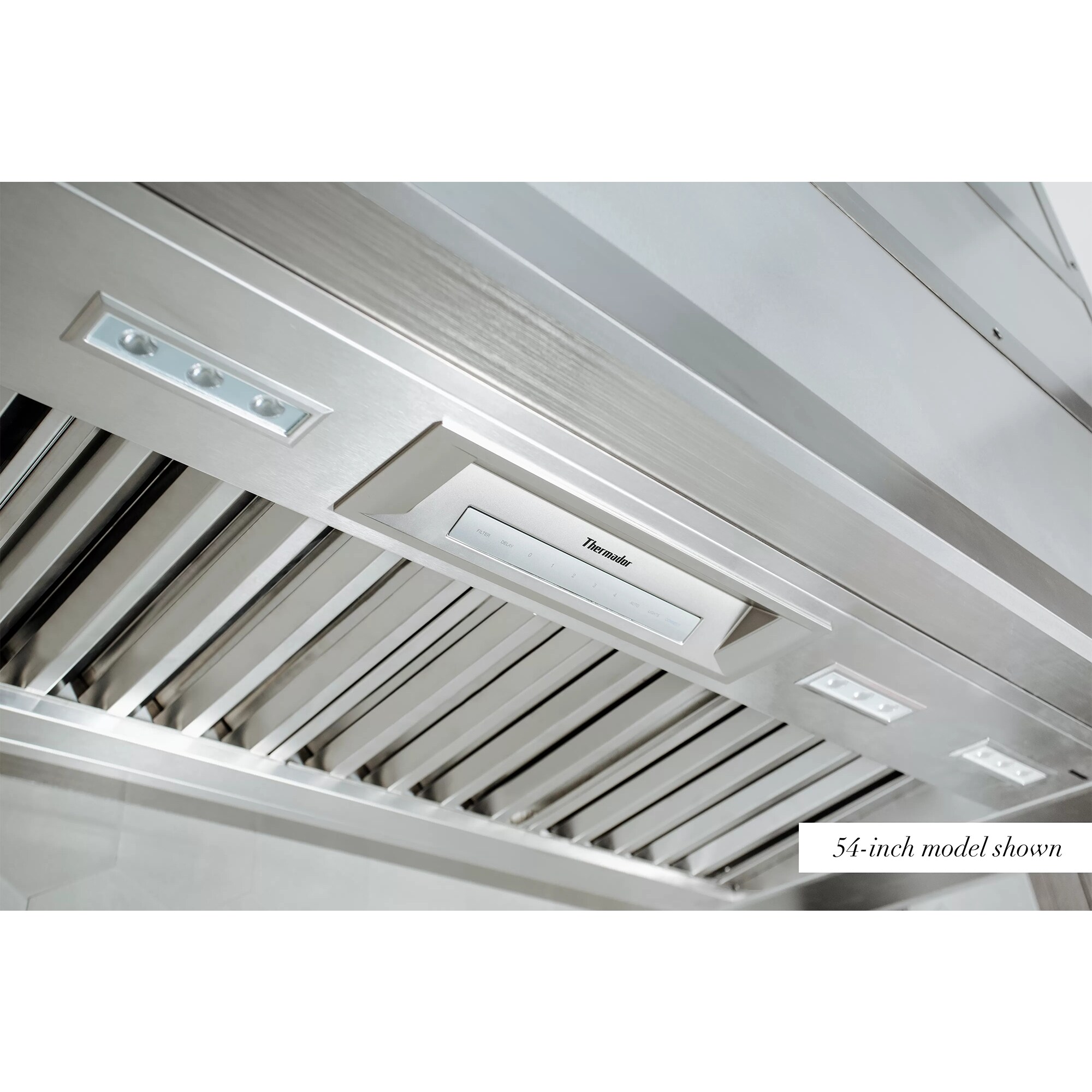 Thermador Professional Series 36 in. Smart Ducted Standard Style Range Hood with 4 Fan Speeds & 2 LED Lights - Stainless Steel, , hires