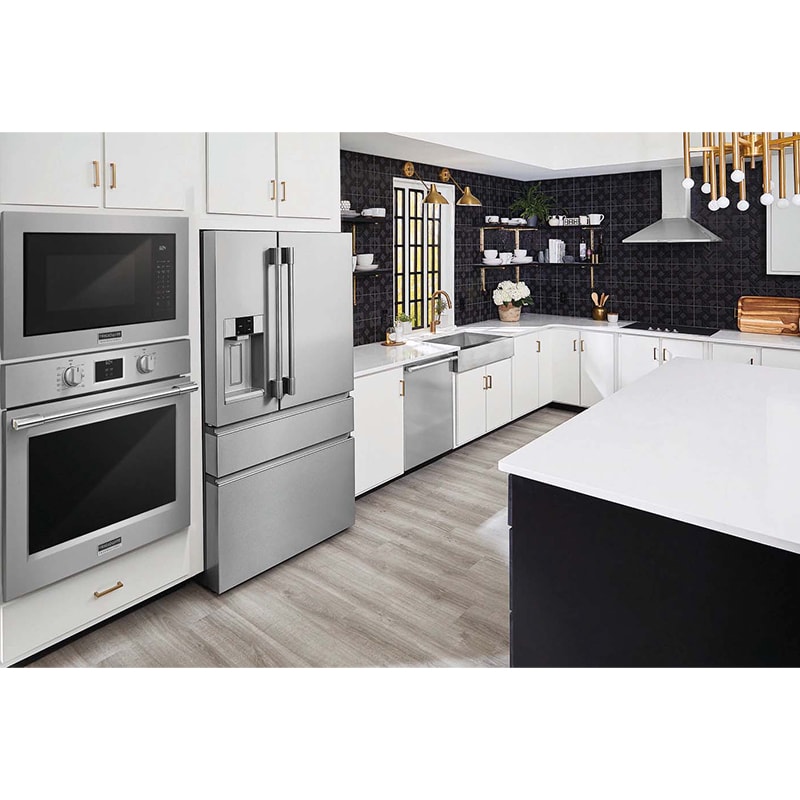 Frigidaire Professional 24 in. 2.2 cu. ft. 1100W Built-In Microwave with Sensor Cooking - Stainless Steel, , hires