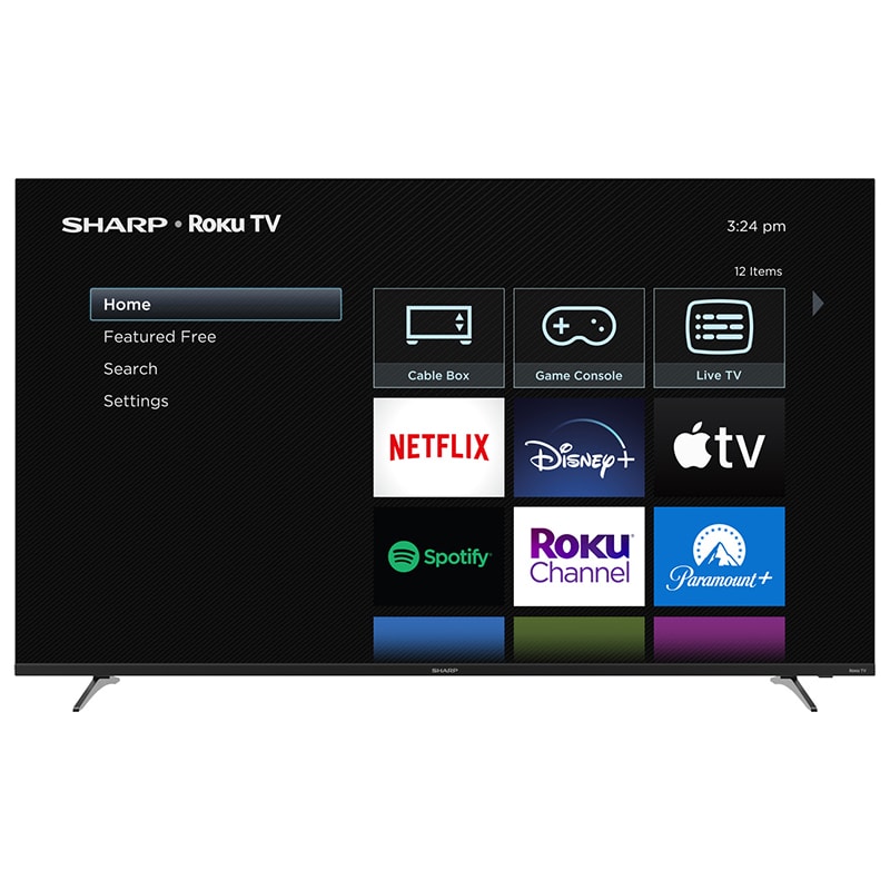Sharp - 55" Class LED 4K UHD Smart Roku TV, , hires