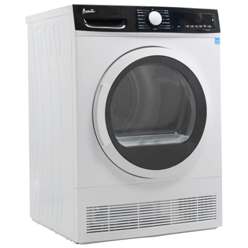 Avanti 24 in. 4.0 cu. ft. Stackable Ventless Electric Dryer with Sanitize Cycle & Sensor Dry - White, , hires