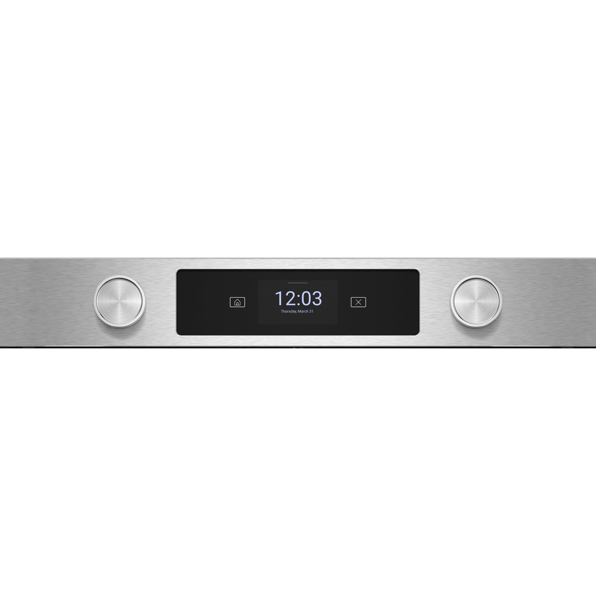 KitchenAid 27 in. 8.6 cu. ft. Smart Top Control Steam Electric Double Wall Oven with True European Convection - Stainless Steel with PrintShield Finish, , hires