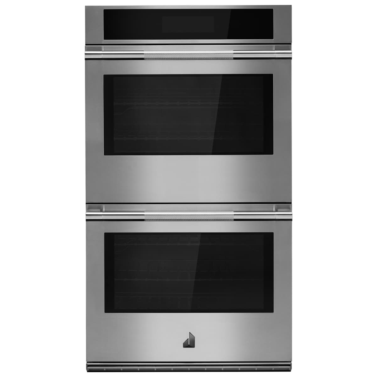 JennAir Rise 30 in. 10.0 cu. ft. Smart Front Control Electric Double Wall Oven with True European Convection & Sensor Cooking - Stainless Steel, , hires