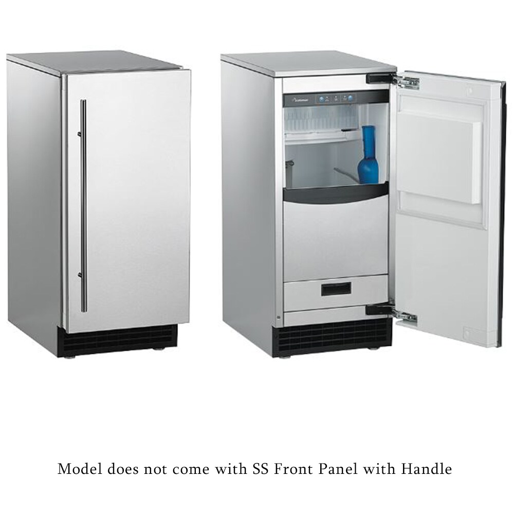 Scotsman Brilliance Series 15 in. Built-In Undercounter Ice Maker with 26 lb. Ice Storage & Digital Control - Custom Panel Ready, , hires