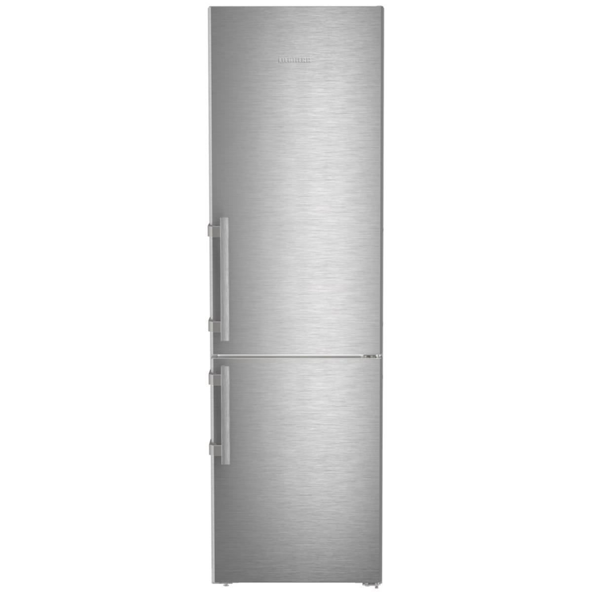 Liebherr Peak 24 in. 12.7 cu. ft. Smart Counter Depth Bottom Freezer Refrigerator with Ice Maker - Stainless Steel, , hires