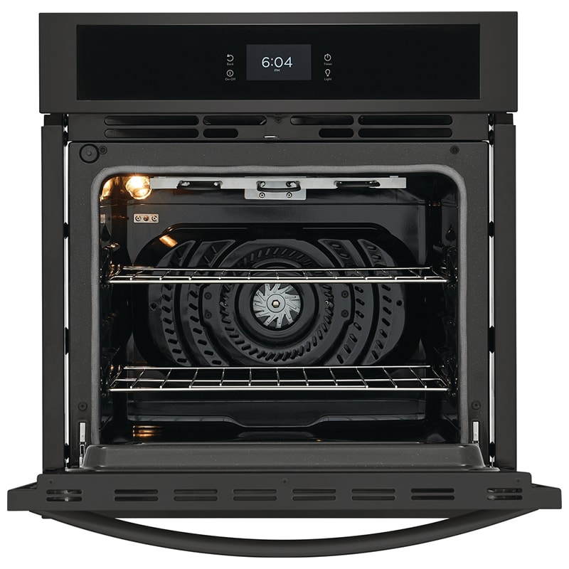 Frigidaire 27 in. 3.8 cu. ft. Electric Single Wall Oven with Standard Convection - Black, Black, hires
