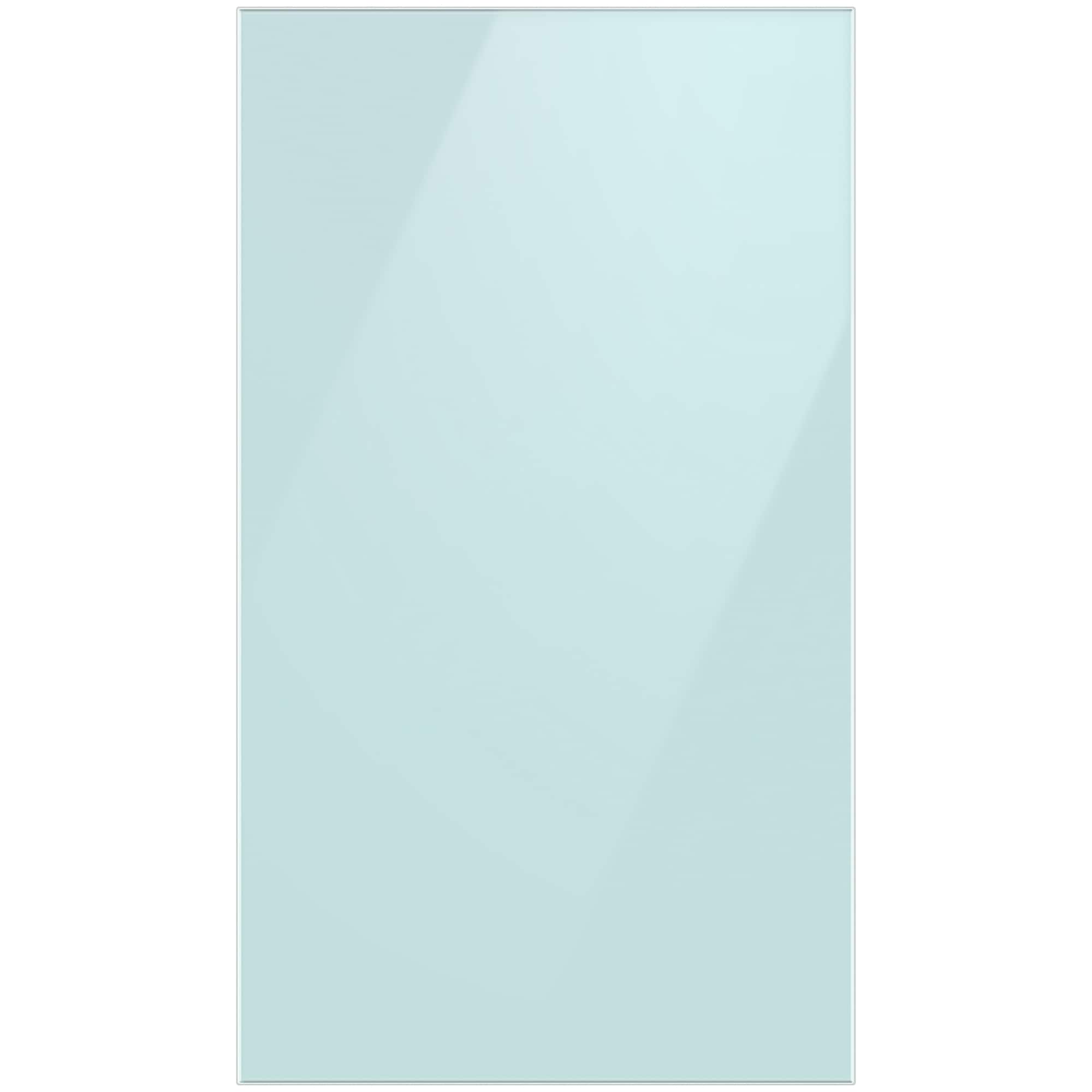 Samsung Bespoke 4-Door Flex Bottom Panel for Refrigerators - Morning Blue Glass, , hires