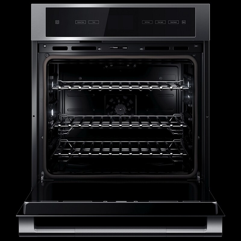 JennAir Rise 27 in. 4.3 cu. ft. Electric Single Wall Oven with Standard Convection - Stainless Steel, , hires