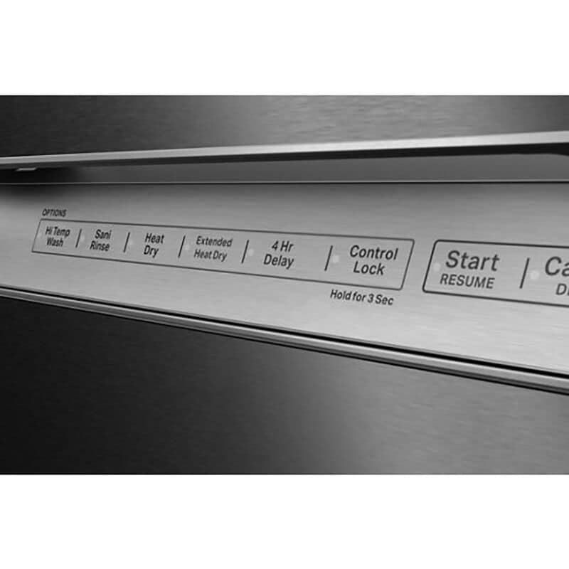 KitchenAid 24 in. Front Control Dishwasher with 39 dBa Sound Level, 3rd-Rack & Pocket - Stainless Steel with PrintShield Finish, Stainless Steel with PrintShield Finish, hires
