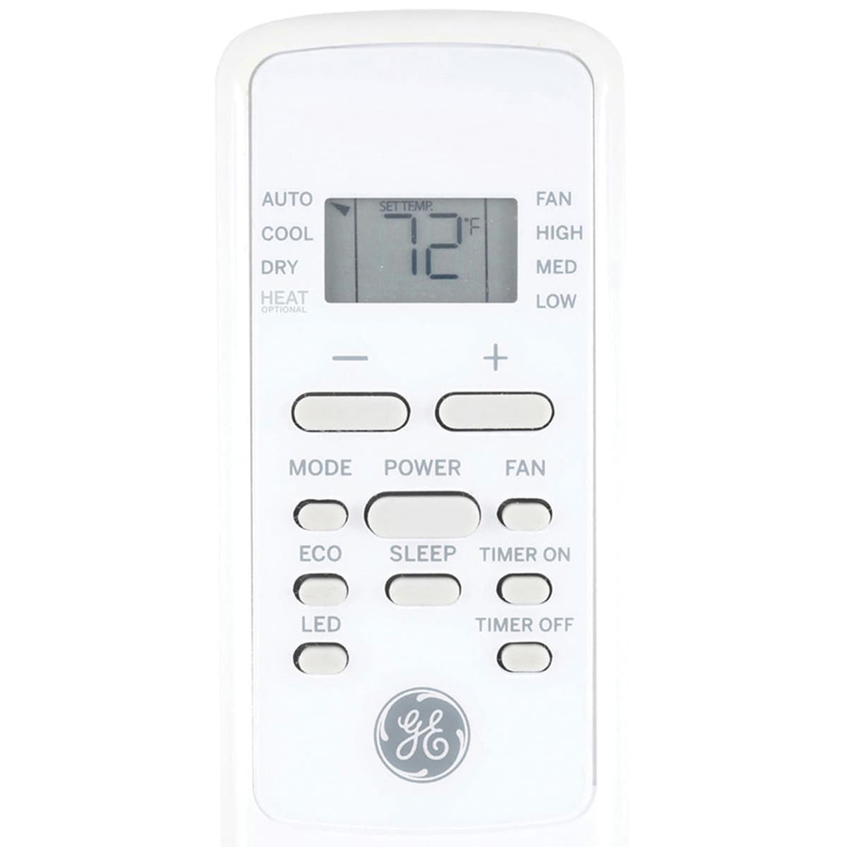 GE 10,000 BTU 115V Energy Star Through-the-Wall Air Conditioner with 3 Fan Speeds, Sleep Mode & Remote Control - White, , hires