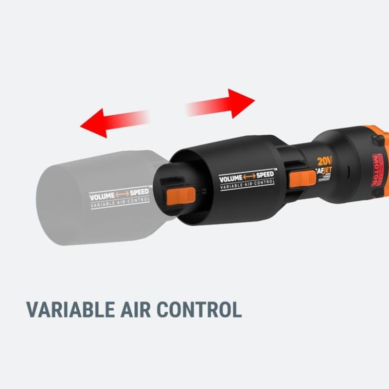 Worx LeafJet Cordless Leaf Blower with Brushless Motor, , hires