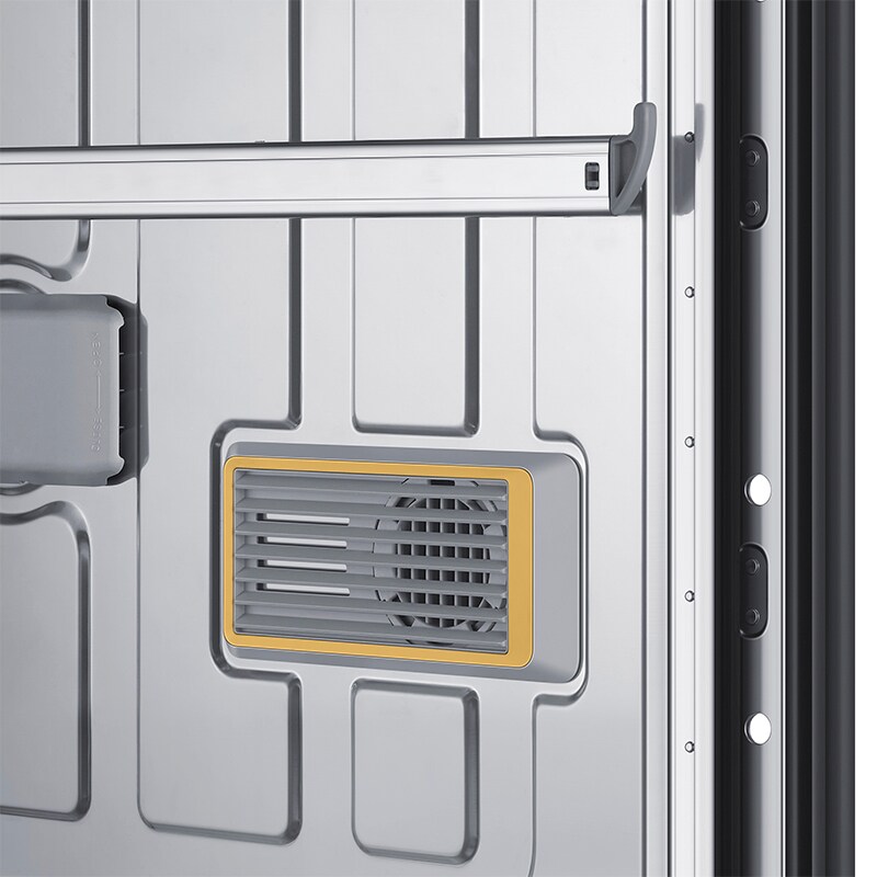 Samsung 24 in. Top Control Smart Dishwasher with 42 dBa Sound Level, 3rd-Rack, Ventilation Drying System & Pocket - Stainless Steel, Stainless Steel, hires