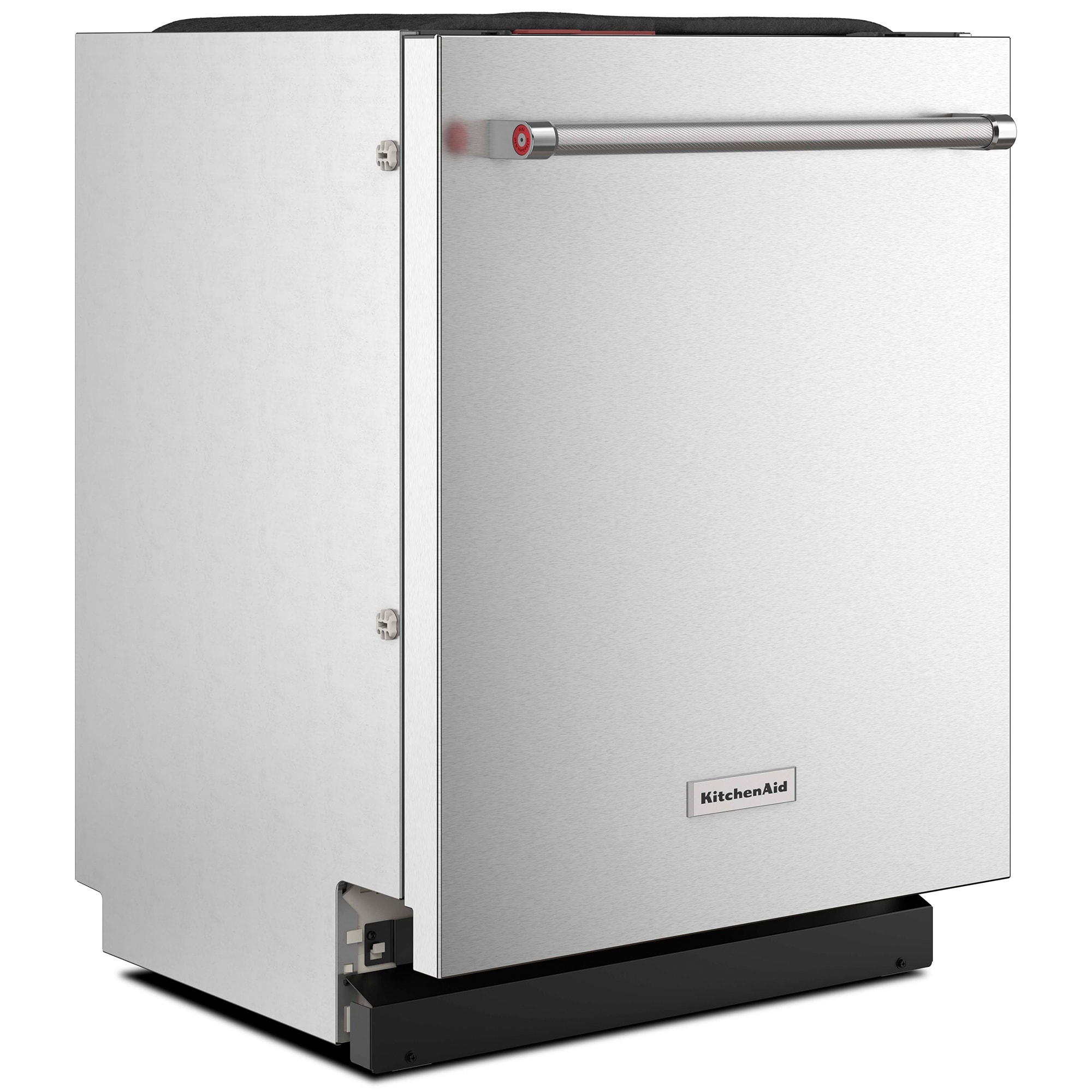 KitchenAid 24 in. Top Control Flush-Mount Dishwasher with 39 dBa Sound Level & 3rd-Rack - Stainless Steel with PrintShield Finish, Stainless Steel with PrintShield Finish, hires