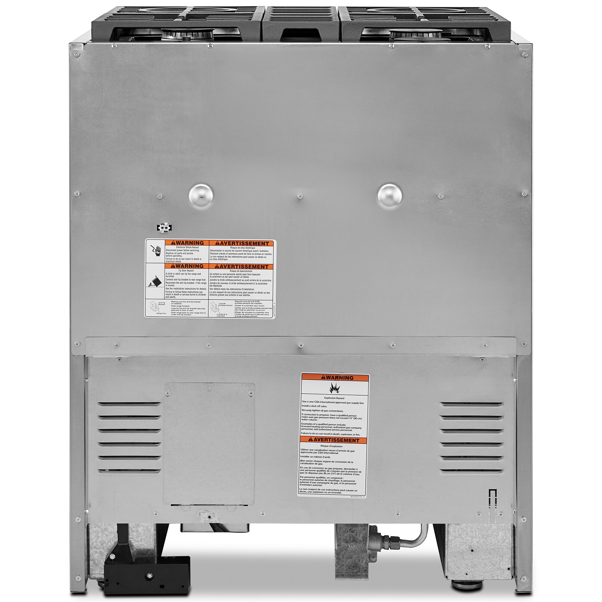 KitchenAid 30 in. 4.1 cu. ft. Smart True European Convection Dual Fuel Range with 4 Sealed Burners - Stainless Steel, , hires