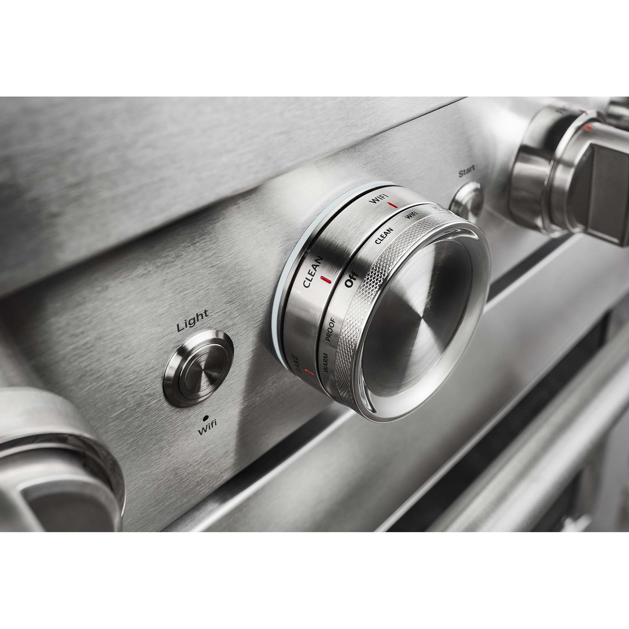 KitchenAid 36 in. 5.1 cu. ft. Smart True European Convection Dual Fuel Range with 6 Sealed Burners - Stainless Steel, , hires