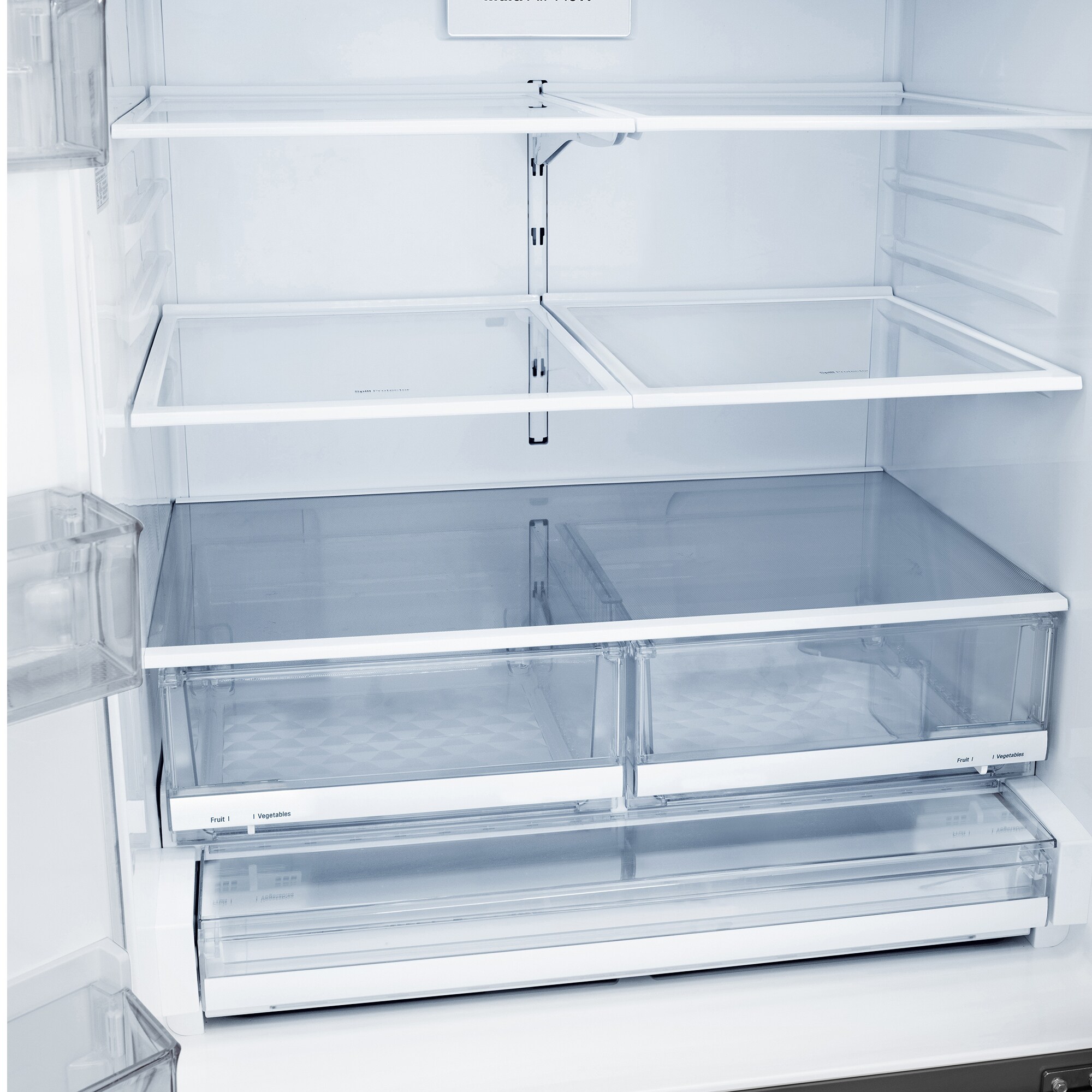 LG 36 in. 27.7 cu. ft. Smart French Door Refrigerator with Ice & Water Dispenser - PrintProof Stainless Steel, PrintProof Stainless Steel, hires