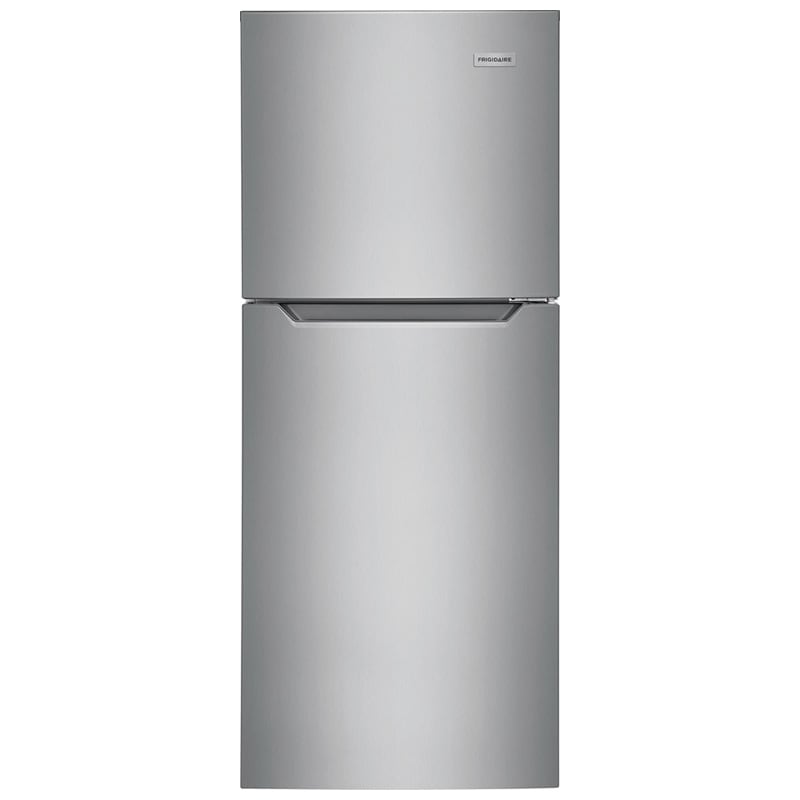 Frigidaire 24 in. 10.1 cu. ft. Counter Depth Garage Ready Top Freezer Refrigerator - Stainless Steel, Stainless Steel, hires