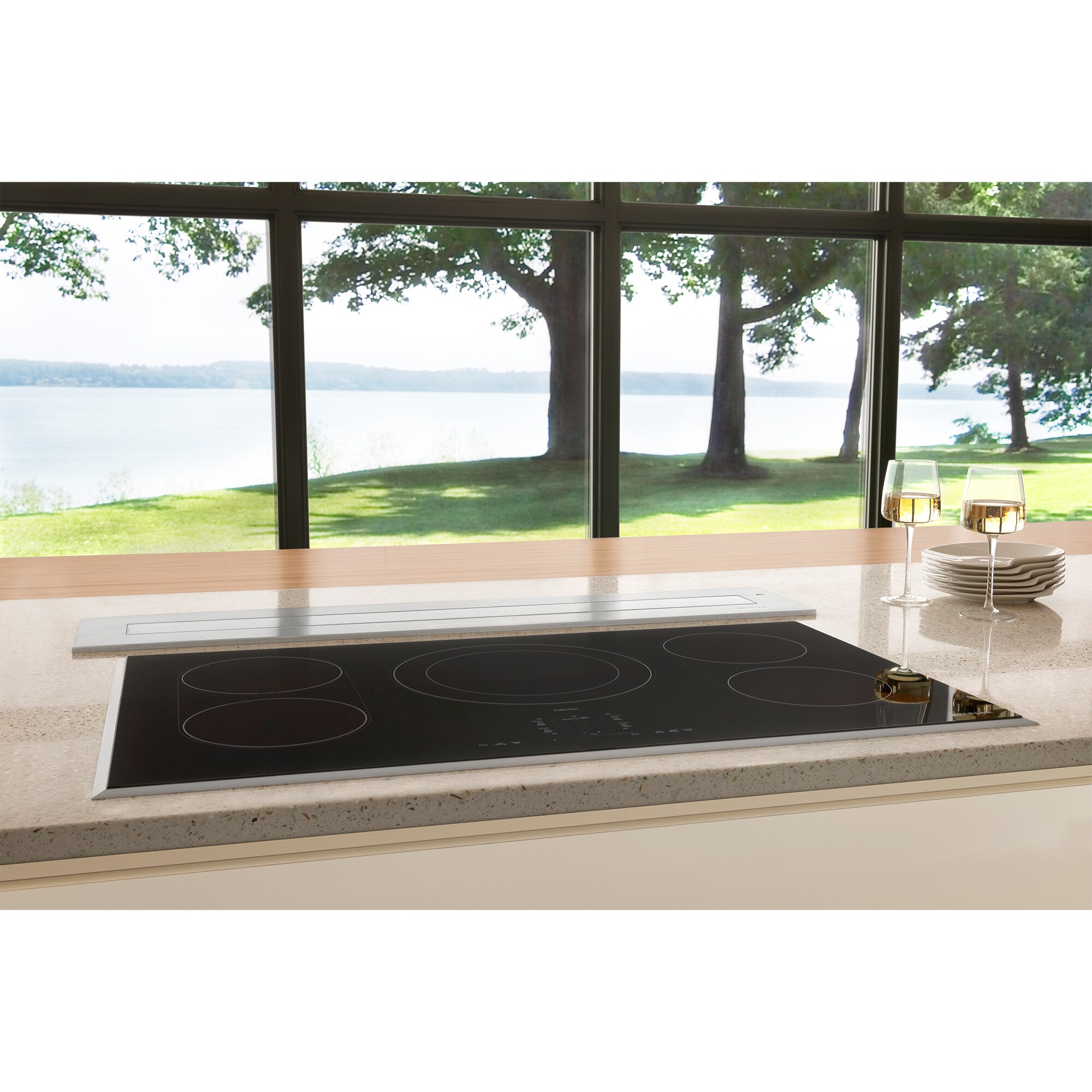 JennAir EuroStyle Series 36" Induction Cooktop with 5 Smoothtop