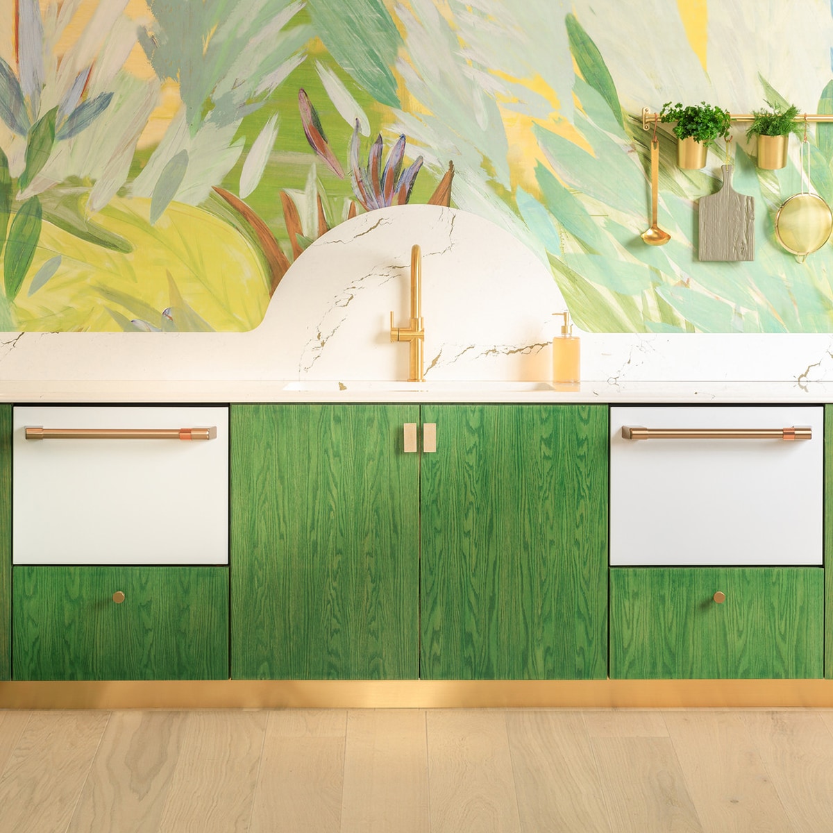 Cafe 24 in. Smart Dishwasher with Top Control & 45 dBa Sound Level - Stainless Steel, , hires