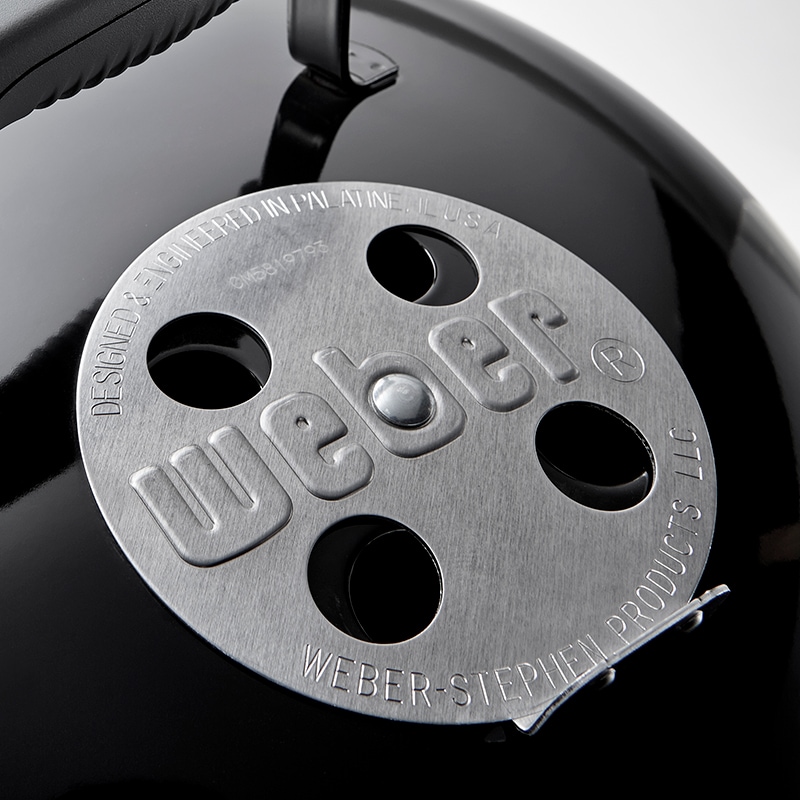 Weber Smokey Joe 14 in. Portable Charcoal Grill - Black, , hires