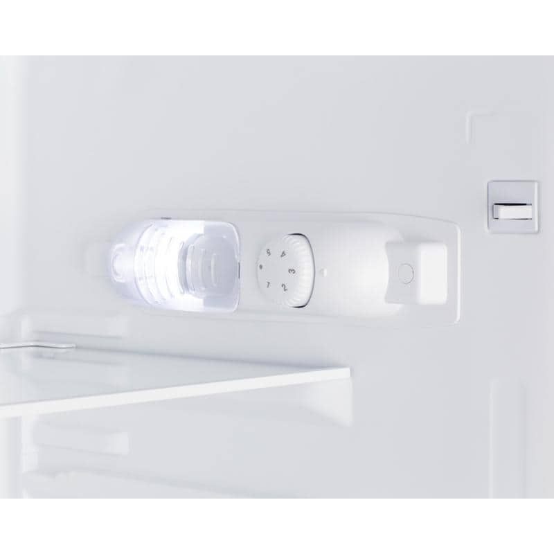 Summit 22 in. 7.4 cu. ft. Top Freezer Refrigerator - Stainless Look, , hires