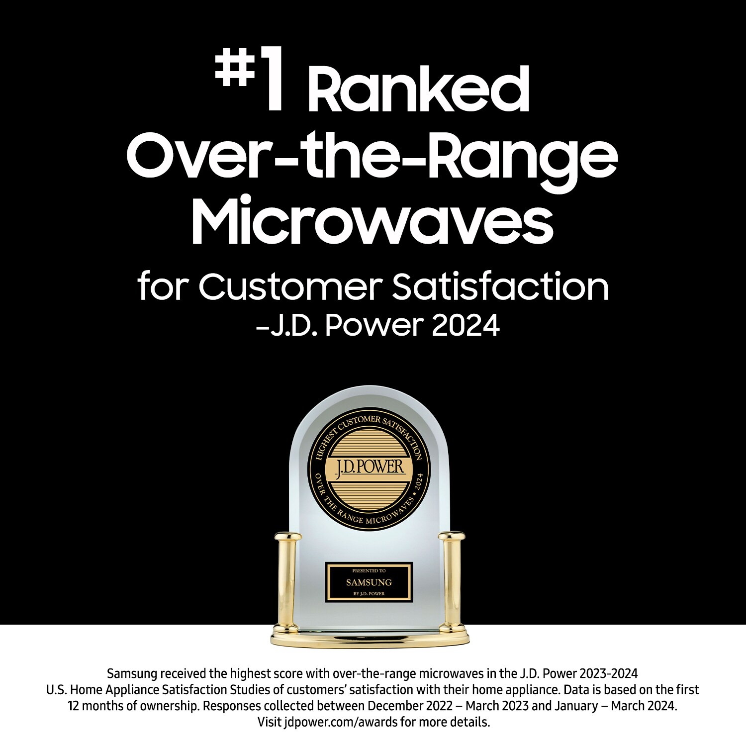 Samsung 30 in. 1.1 cu. ft. 1100W Low Profile Smart Over-the-Range Microwave with 400 CFM - Stainless Steel, Stainless Steel, hires