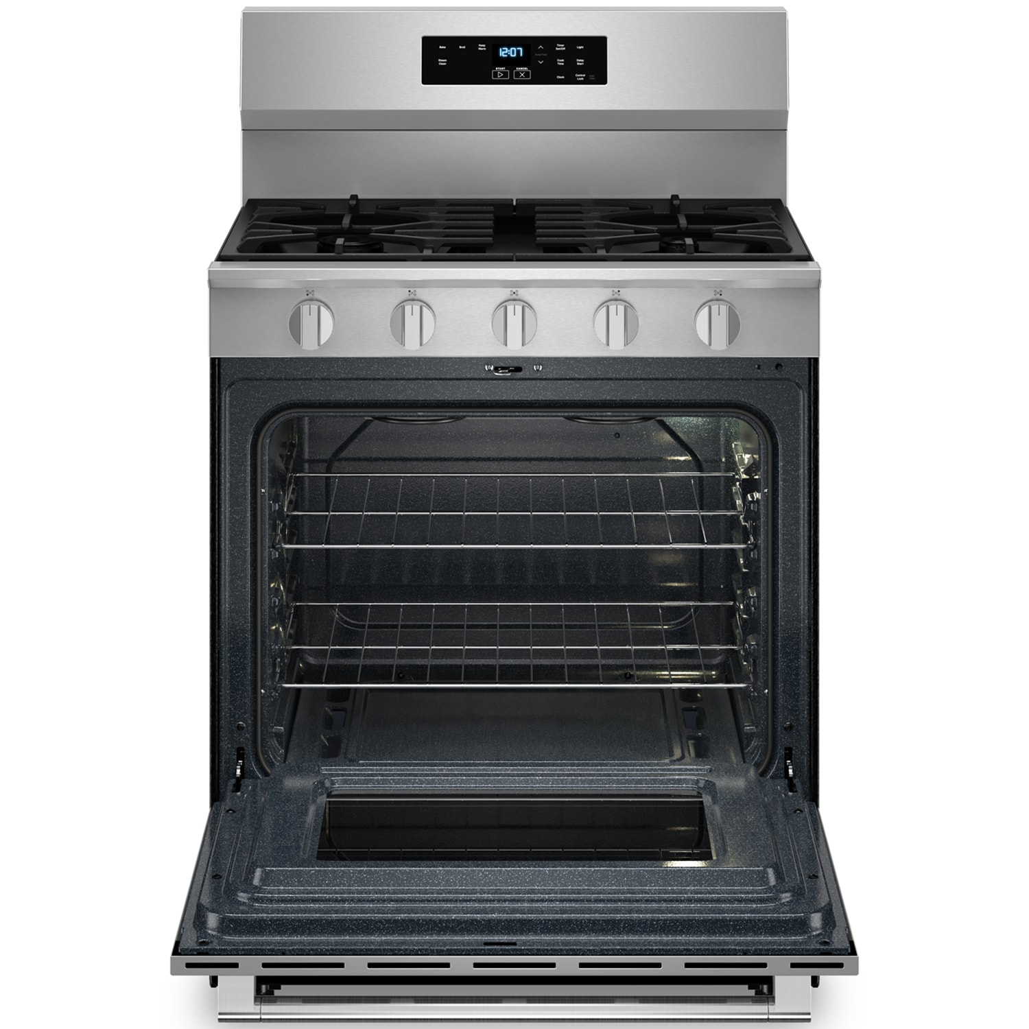Maytag 30 in. 5 cu. ft. Gas Range with 5 Sealed Burners - Stainless Steel, Stainless Steel, hires