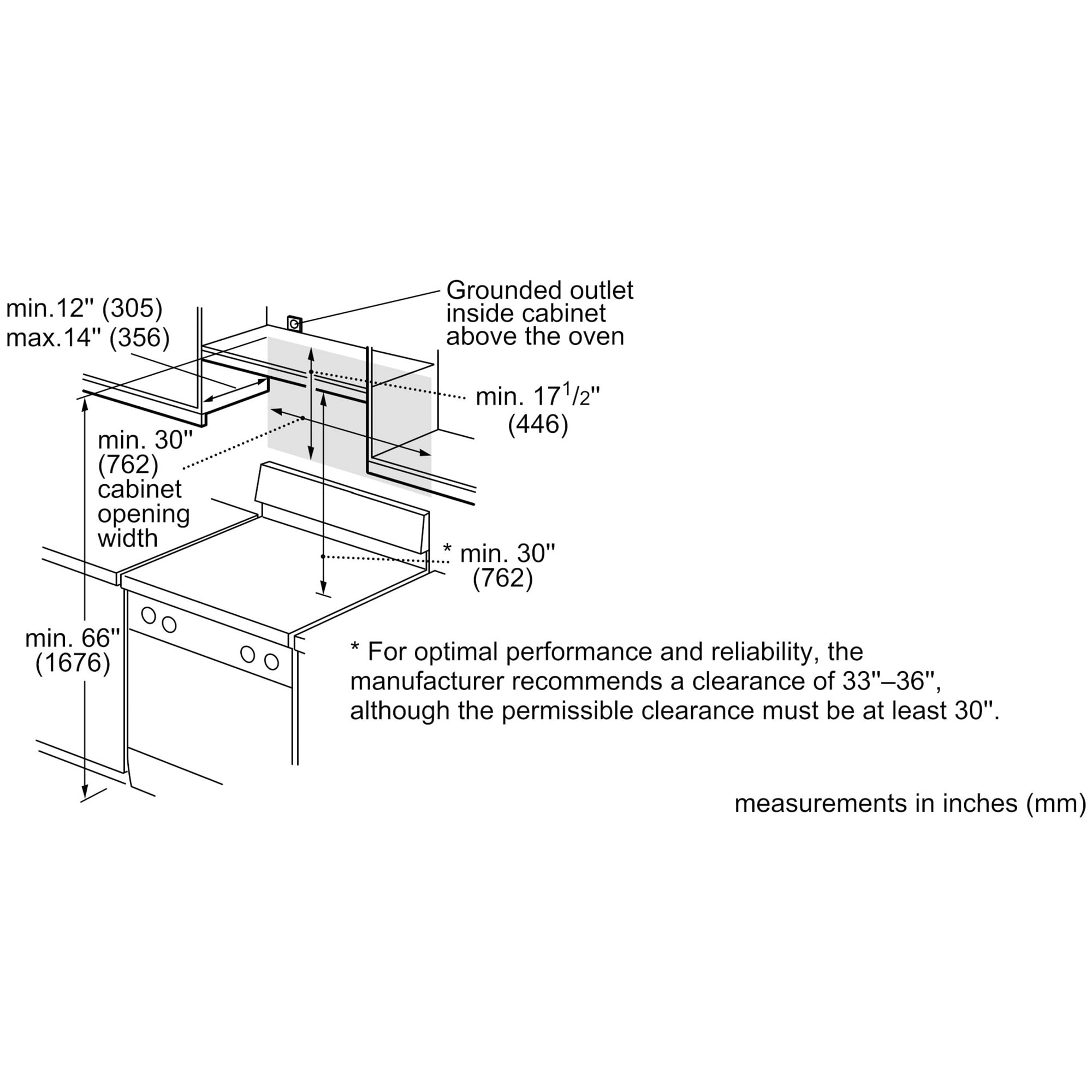 Bosch 500 Series 30 in. 2.1 cu. ft. 1100W Over-the-Range Microwave with 385 CFM & Sensor Cooking - Stainless Steel, , hires