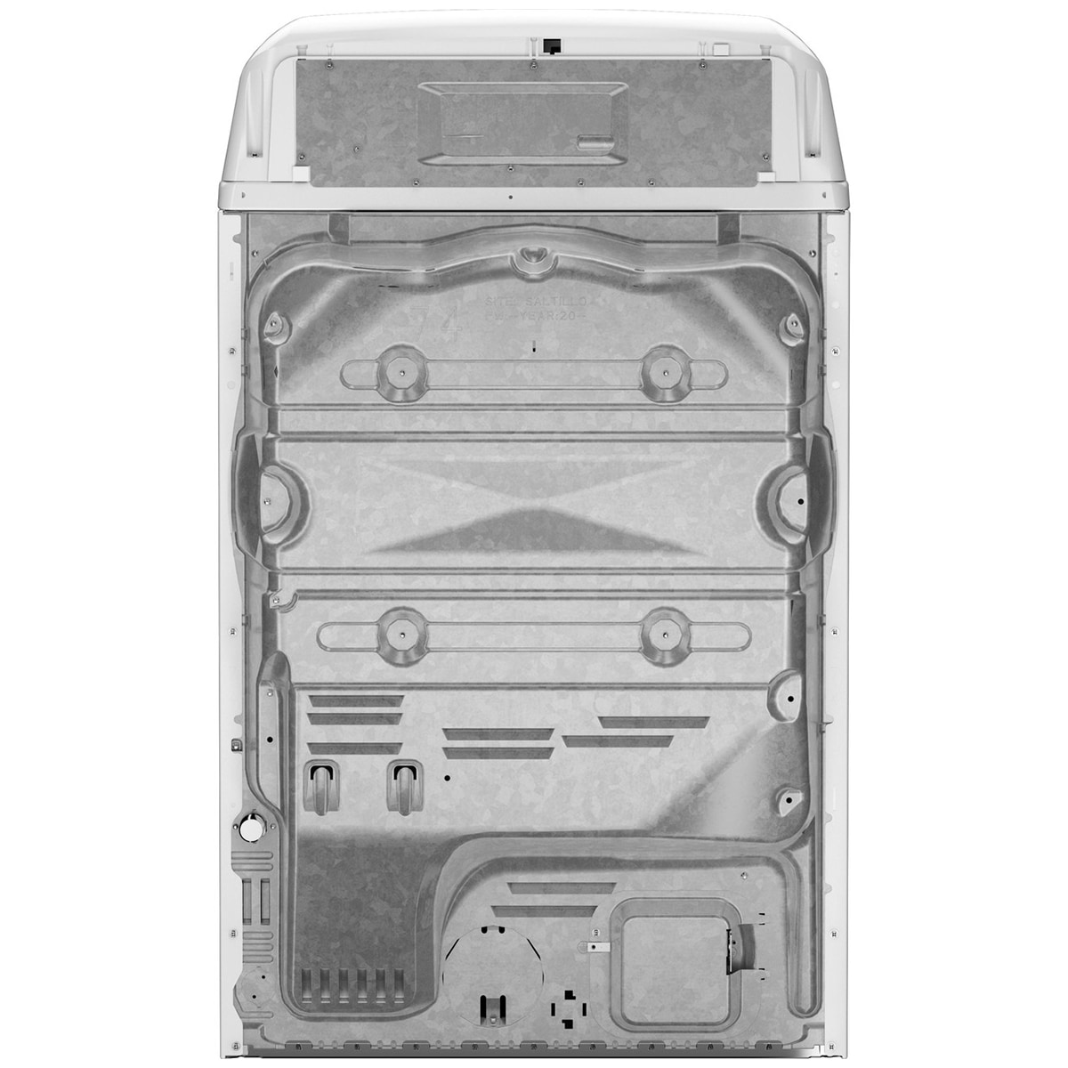 GE 27 in. 7.4 cu. ft. Gas Dryer with Sanitize Cycle & Sensor Dry - White, , hires