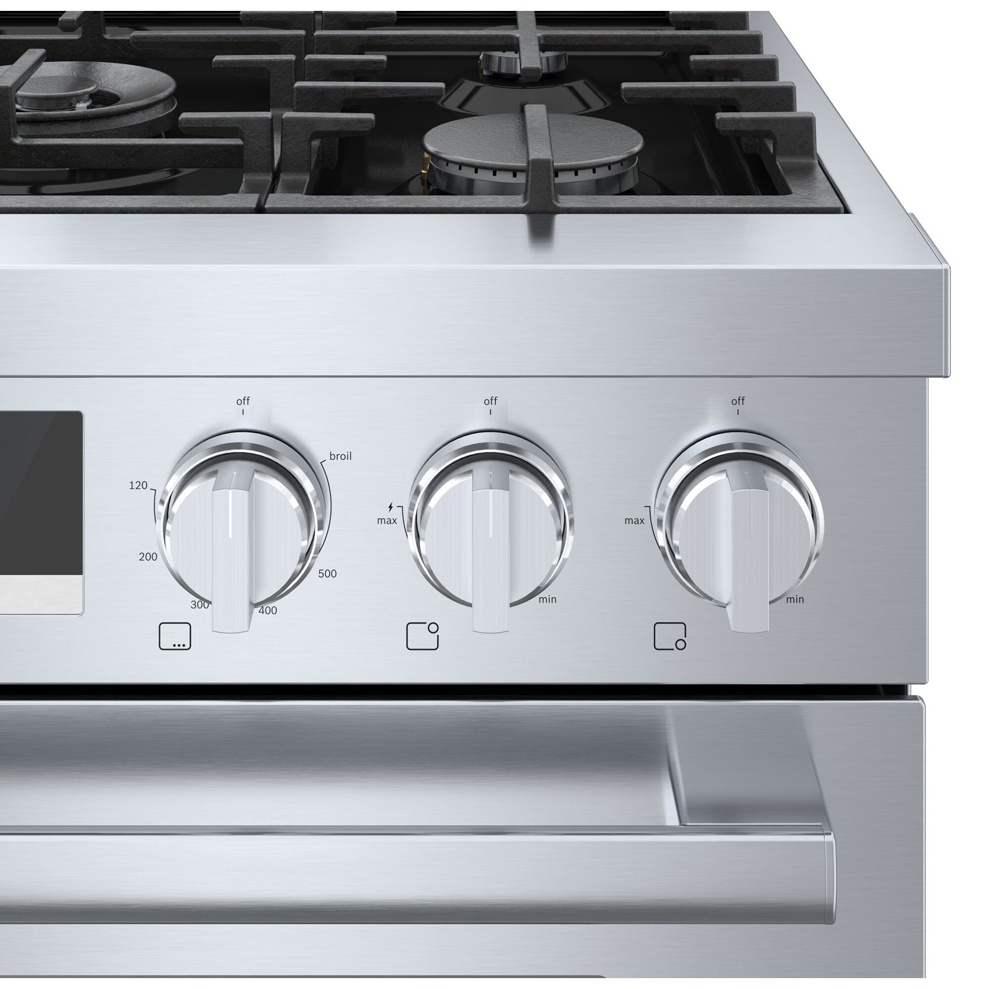 Bosch 30 in. 4.0 cu. ft. Convection Oven Freestanding Dual Fuel Range