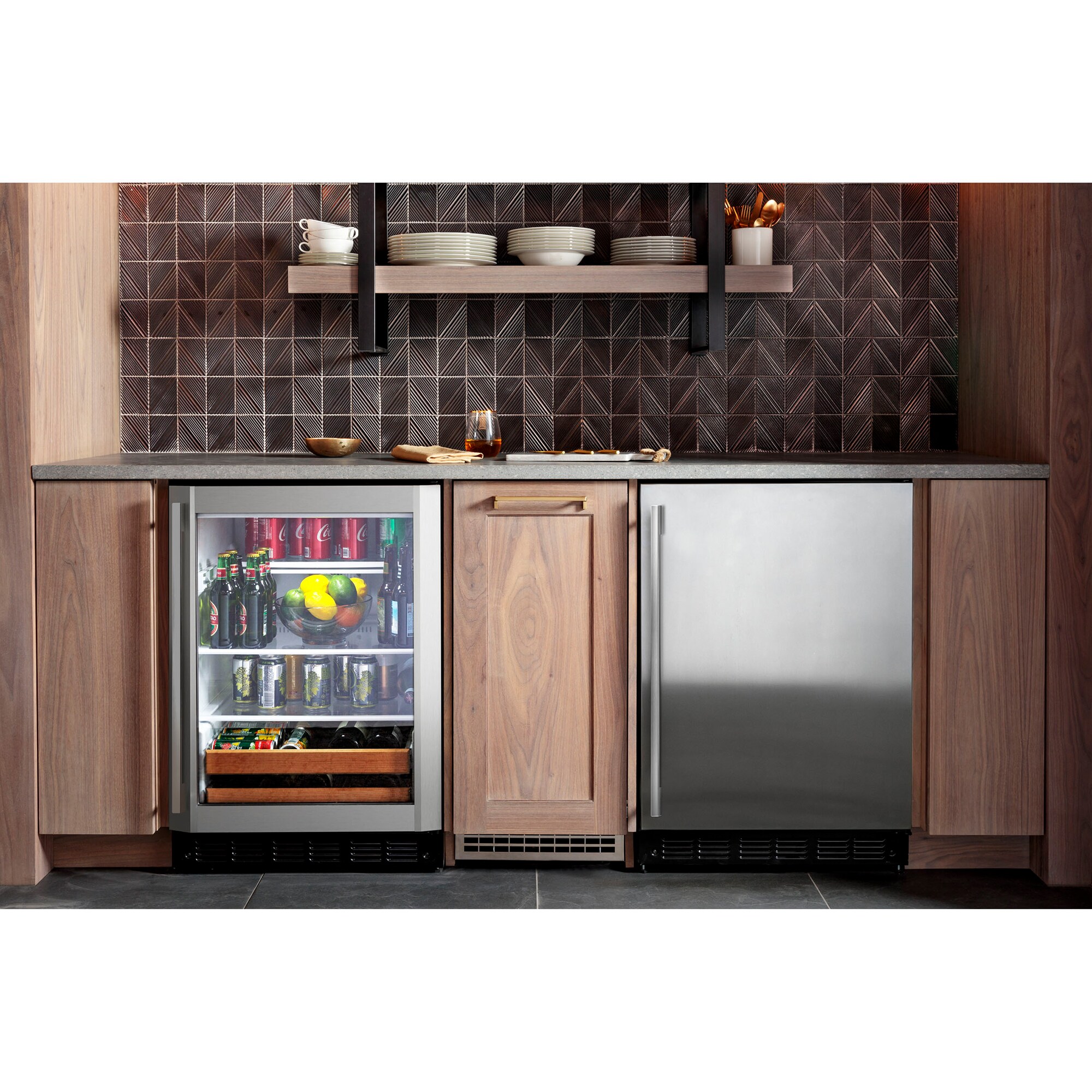Monogram 24 in. 5.4 cu. ft. Undercounter Refrigerator - Stainless Steel, , hires