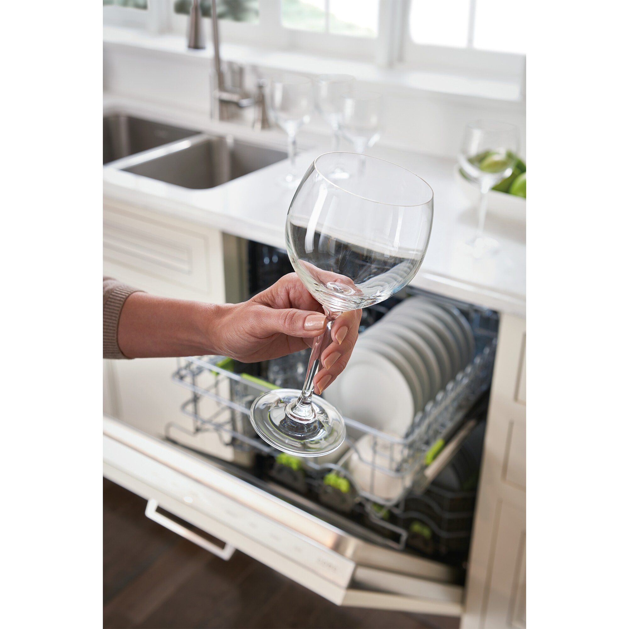 Cove 24 in. Top Control Smart Dishwasher with 41 dBa Sound Level & 3rd-Rack - Custom Panel Ready, , hires