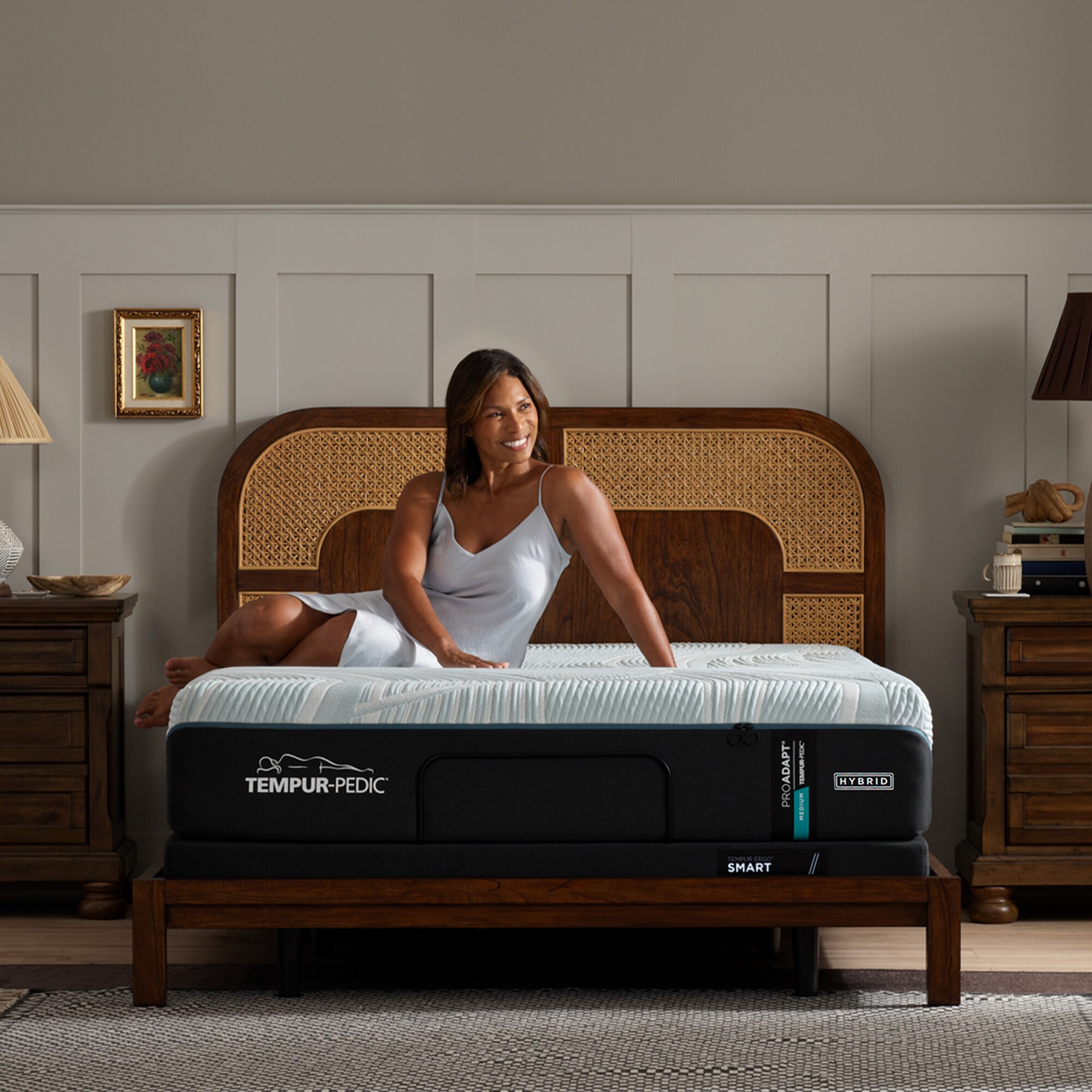 Tempur-Pedic ProAdapt 2.0 Medium Hybrid Queen Size Mattress, , hires