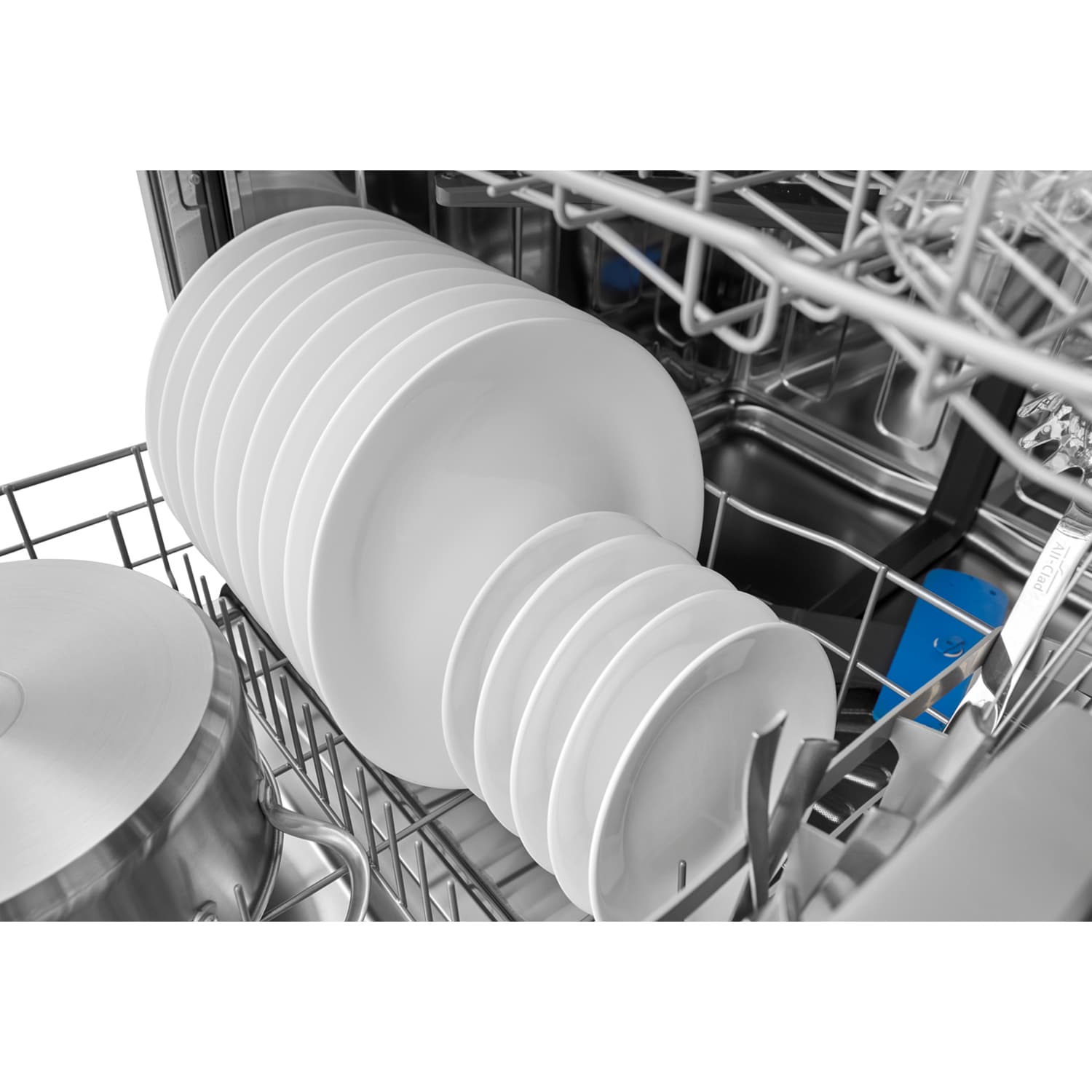 Frigidaire 24 in. Top Control Dishwasher with 49 dBa Sound Level, 3rd-Rack, EvenDry & Pocket - Stainless Steel, , hires