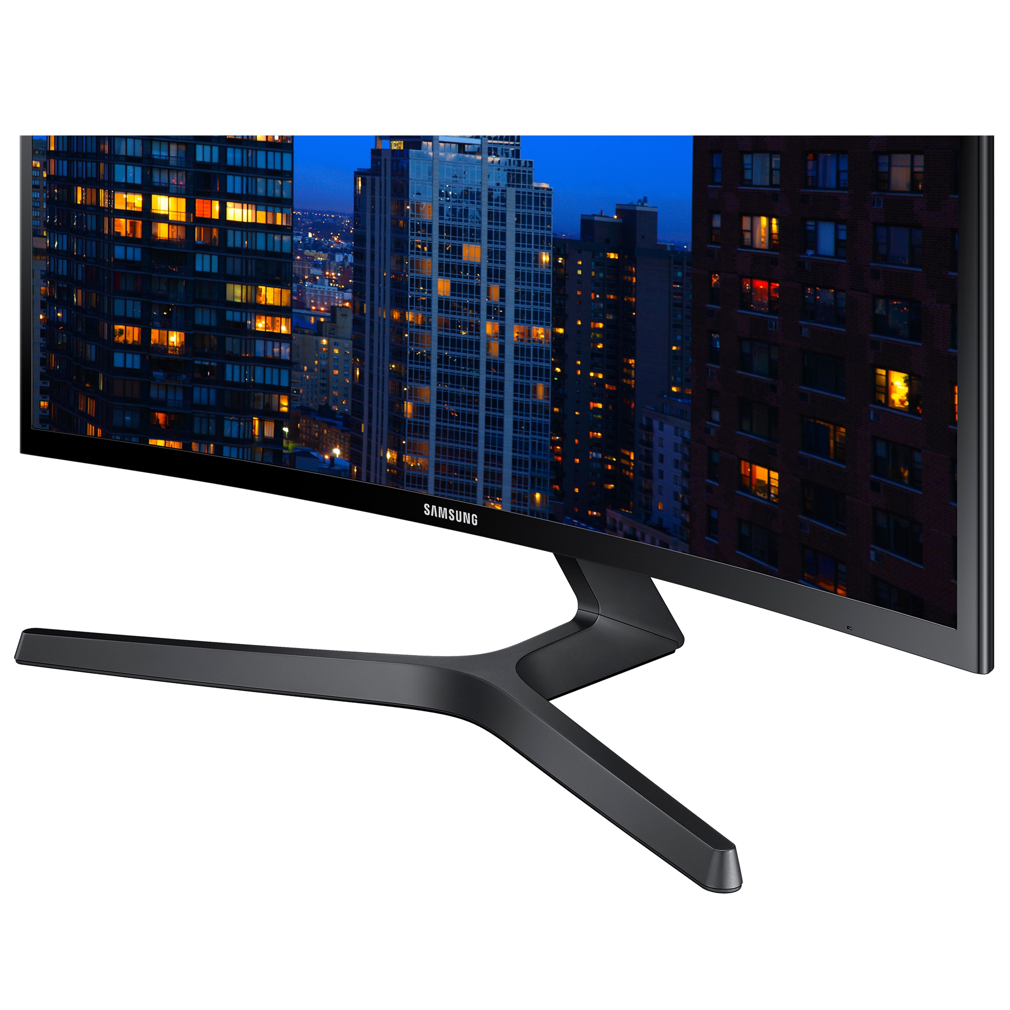 Samsung - 27" FHD AMD FreeSync Curved Monitor with Super Slim Design - Glossy Black, , hires