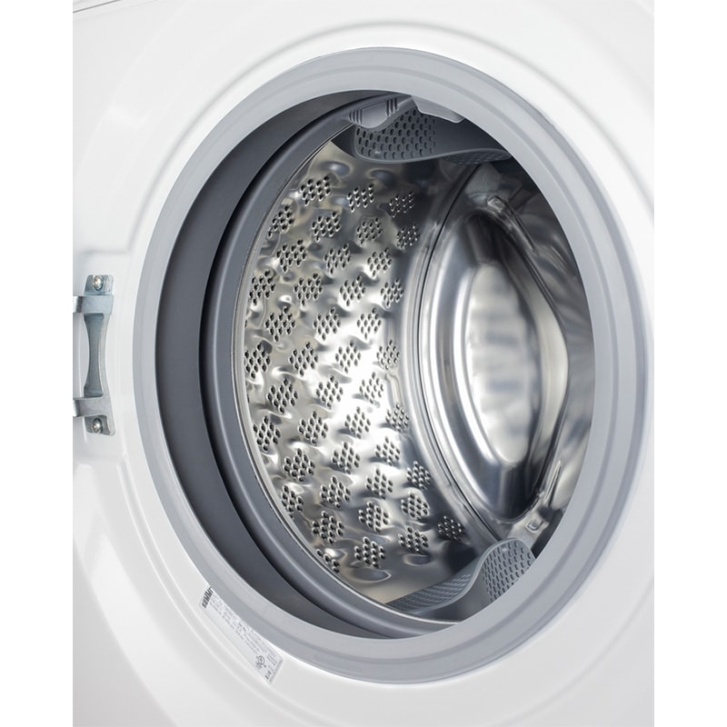 Summit 24 in. 2.3 cu. ft. Stackable Front Load Washer - White, , hires