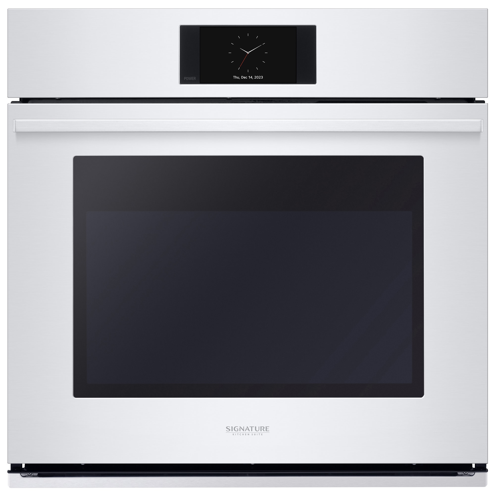 Signature Kitchen Suite Transitional 30 in. 4.7 cu. ft. Smart Steam Electric Single Wall Oven with True European Convection - Stainless Steel, , hires