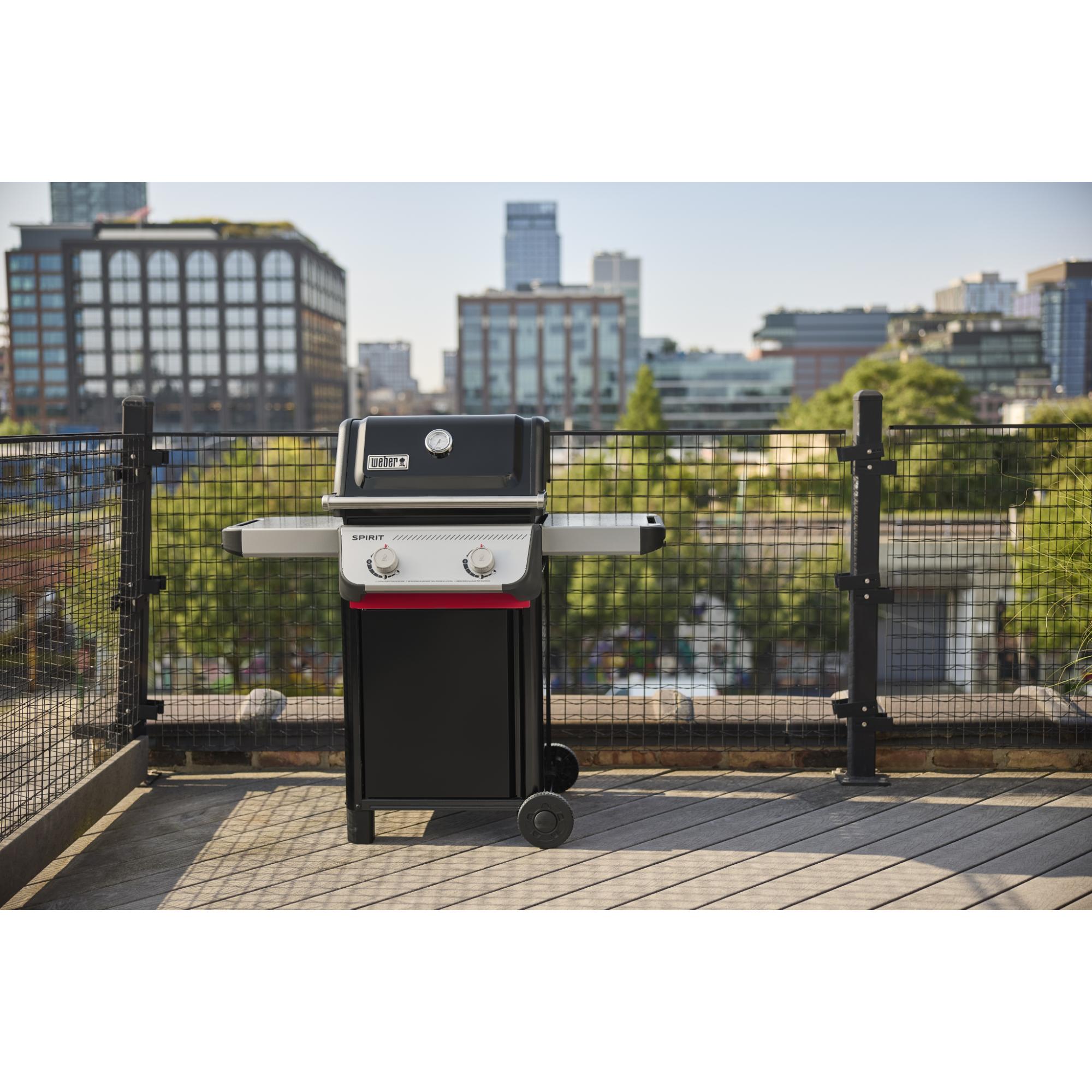 Weber Spirit E-210 2-Burner LP Gas Grill with Snap Jet Ignition System - Black, , hires