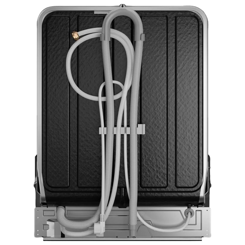 Asko 24 in. Top Control Smart Dishwasher with 40 dBA Sound Level, 3rd-Rack & Turbo Combi Drying, Sensor Control & Tubular Handle - Stainless Steel, , hires