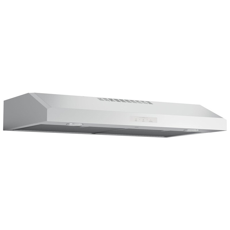 GE Profile 36 in. Convertible Standard Style Range Hood with 390 CFM, 4 Fan Speeds & 2 LED Lights - Stainless Steel, , hires