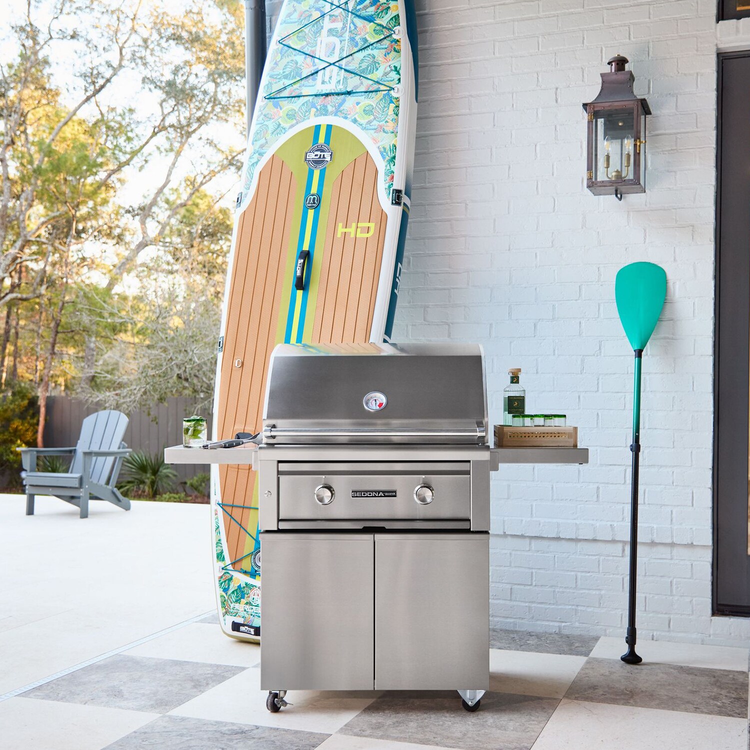 Sedona by Lynx 30 in. 2-Burner Built-In Natural Gas Grill with Electronic Ignition System - Stainless Steel, , hires