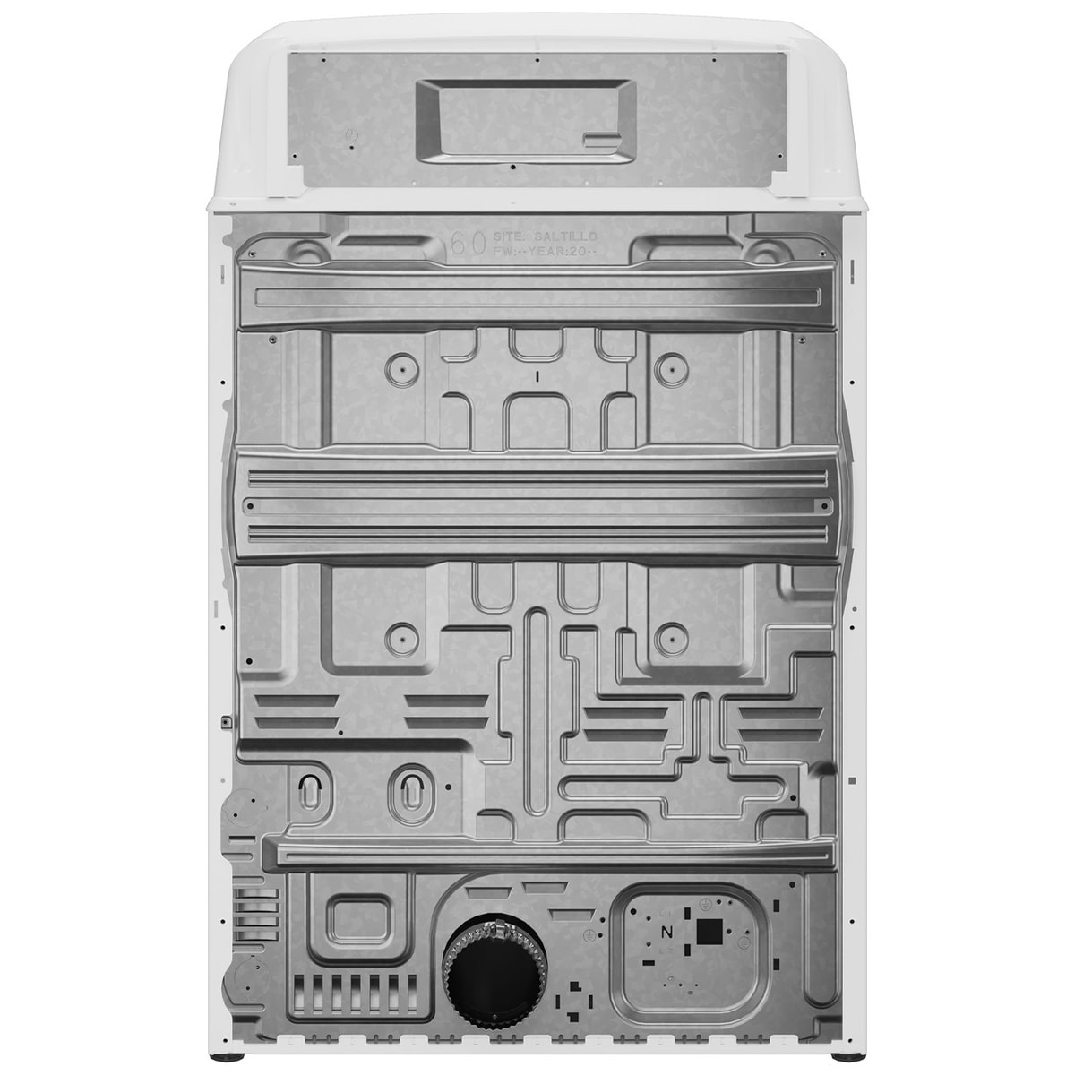 GE 27 in. 6.2 cu. ft. Electric Dryer with Up To 120 ft. Venting & Shallow Depth - White, , hires