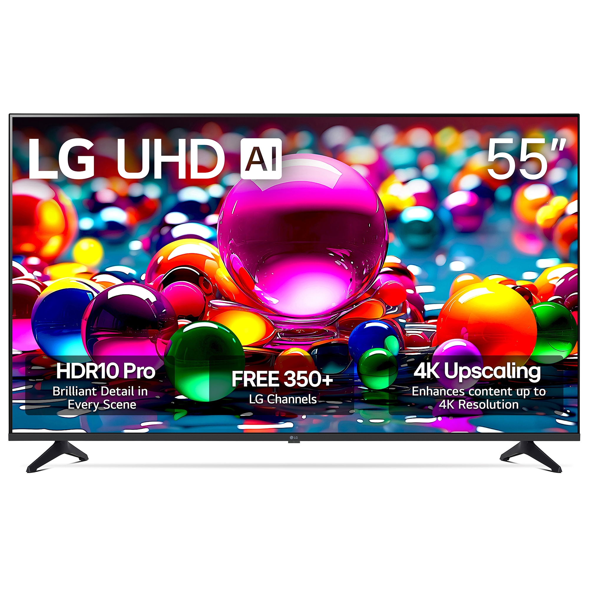 LG - 55" Class UA77 Series LED 4K UHD Smart webOS TV, , hires