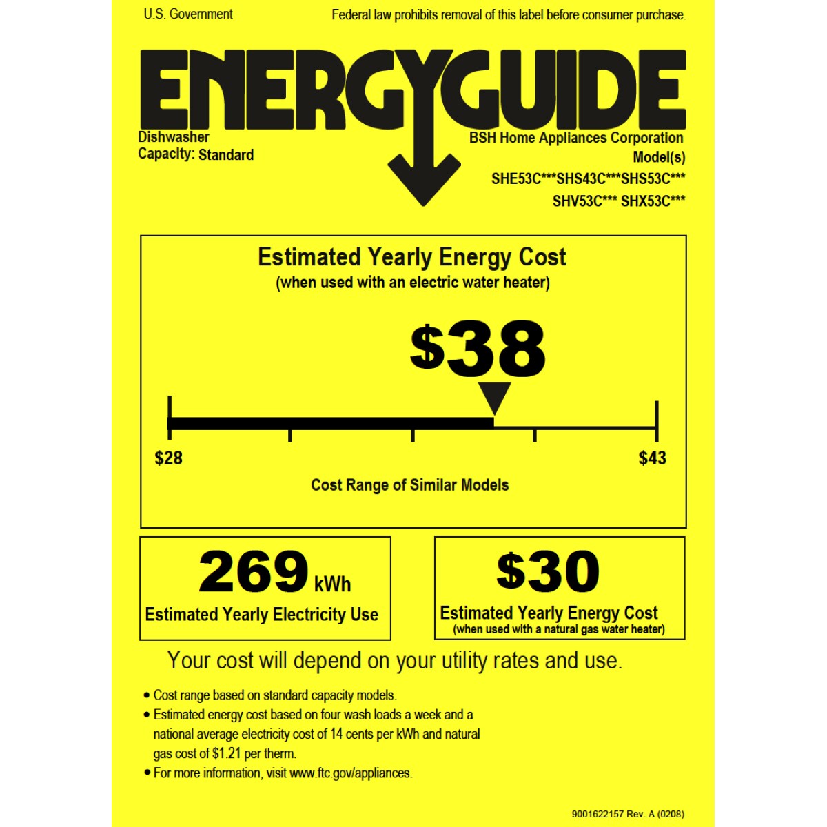 Bosch 300 Series 24 in. Top Control Smart Dishwasher with 46 dBa Sound Level, 3rd-Rack & PureDry - Custom Panel Ready, Custom Panel Required, hires